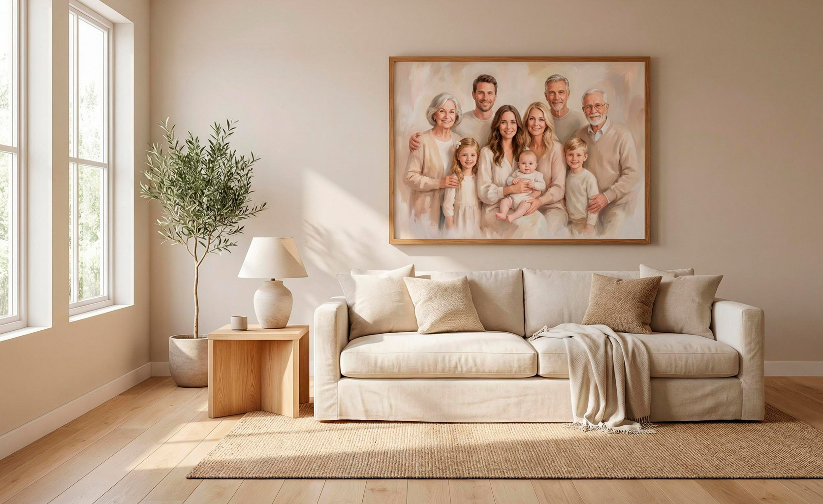 Generaties op één doek: familieportret 2.0 als symbool van verbinding