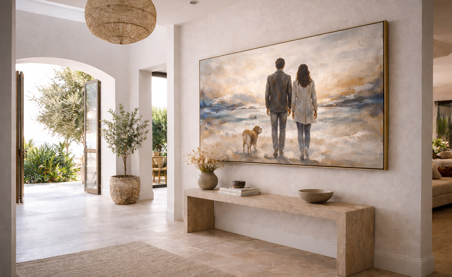 Groot formaat kunst: luxe, statement of pure rust voor je interieur?